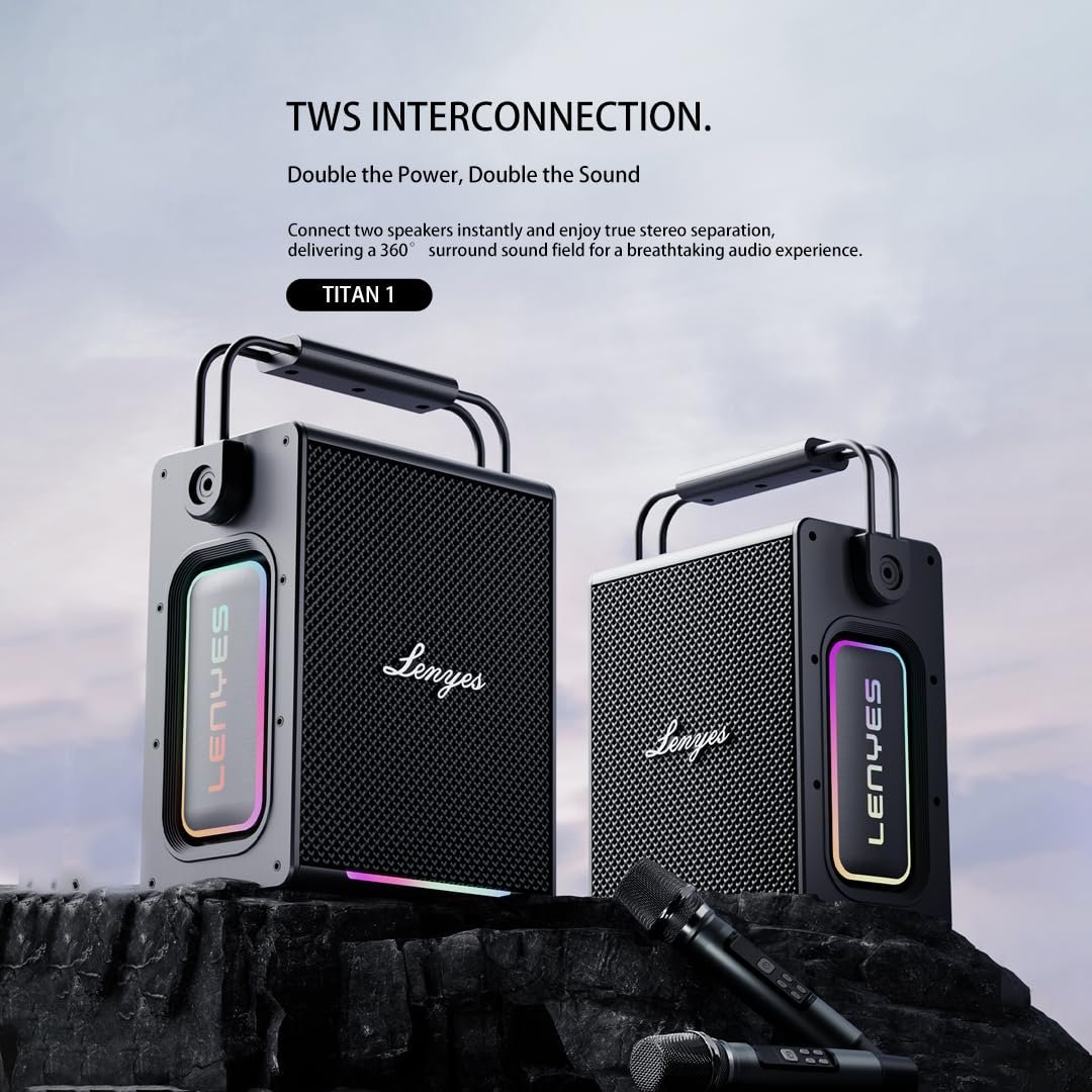 Lenyes Titan 1 180 W Wireless Speaker