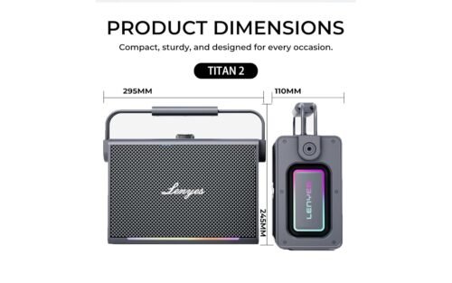 Lenyes Titan 2 200 W Wireless Speaker