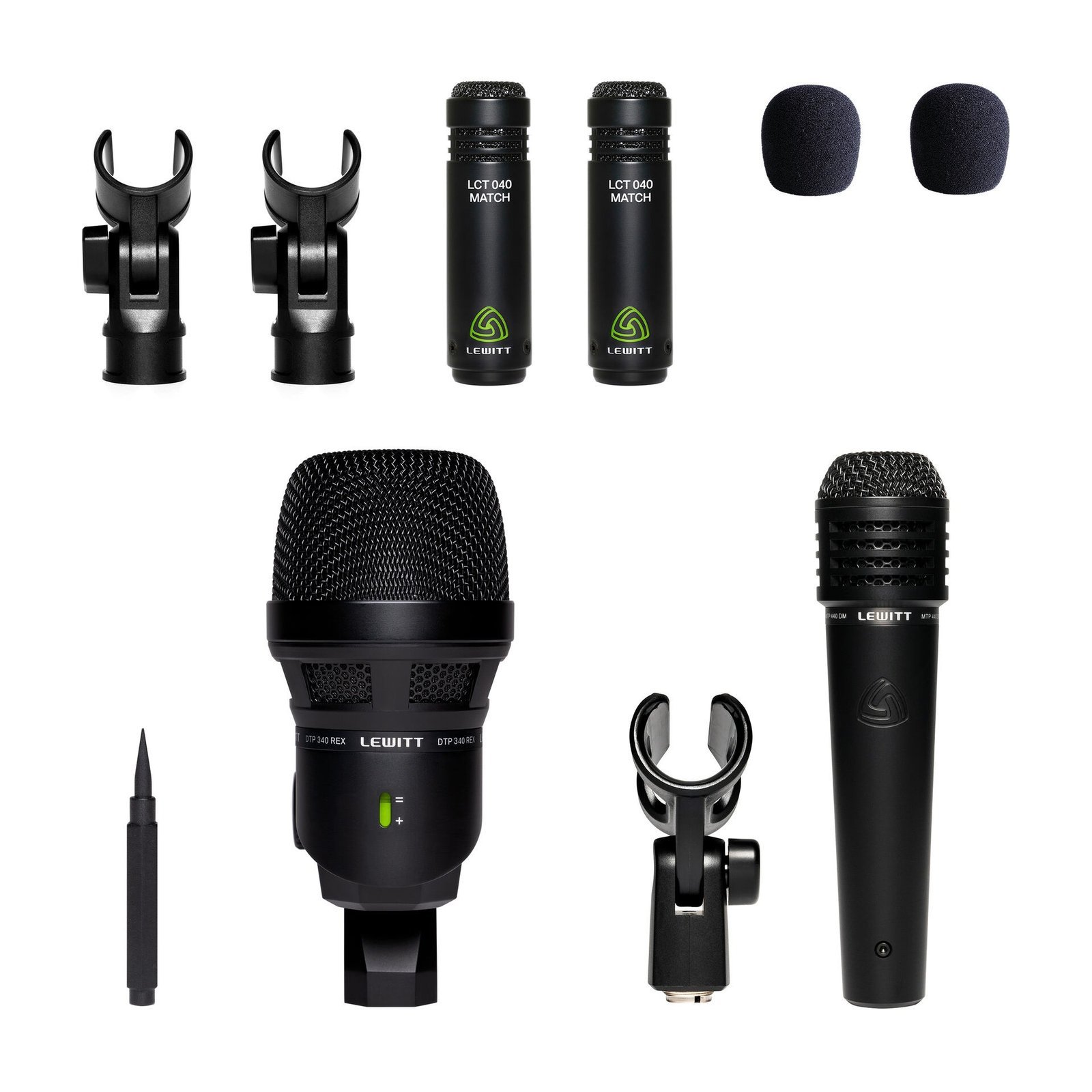 Lewitt-BEATKIT-4-Piece-Drum-Mic-Kit-2.jpg Lewitt BEATKIT 4-Piece Drum Mic Kit