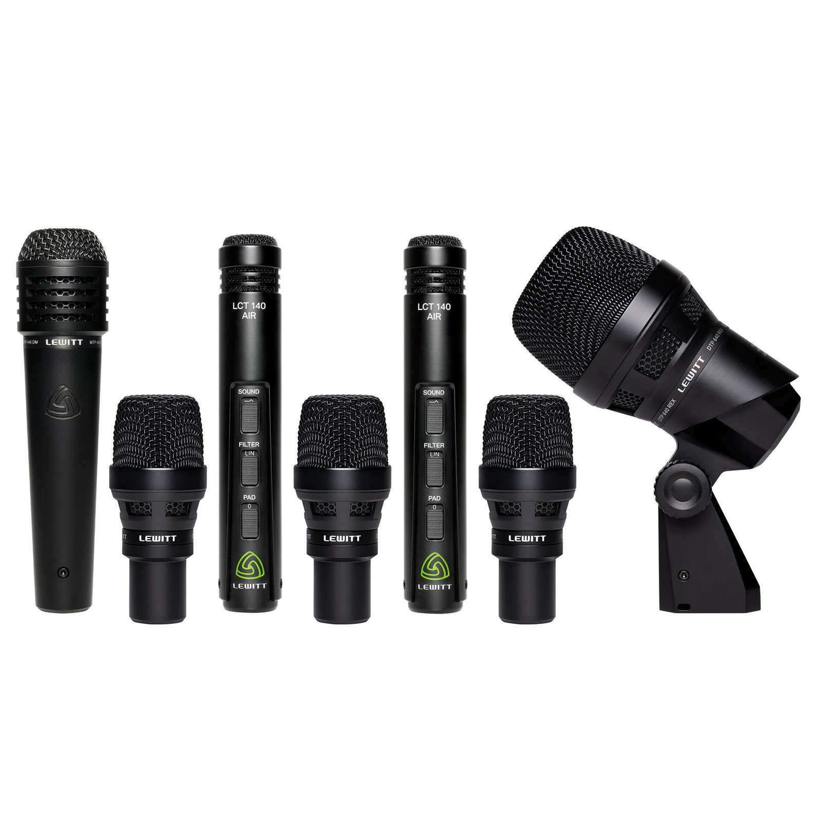 Lewitt BEATKIT PRO 7-Piece Drum Mic Kit