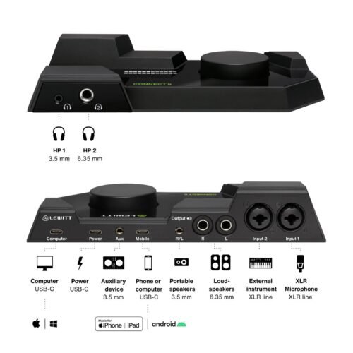 Lewitt Connect 6 USB-C Audio Interface Lewitt Connect 6 USB-C Audio Interface