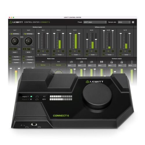 Lewitt Connect 6 USB-C Audio Interface