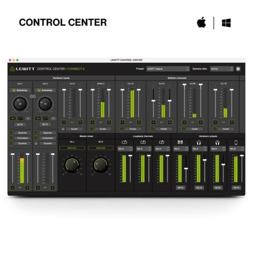 Lewitt Connect 6 USB-C Audio Interface Lewitt Connect 6 USB-C Audio Interface