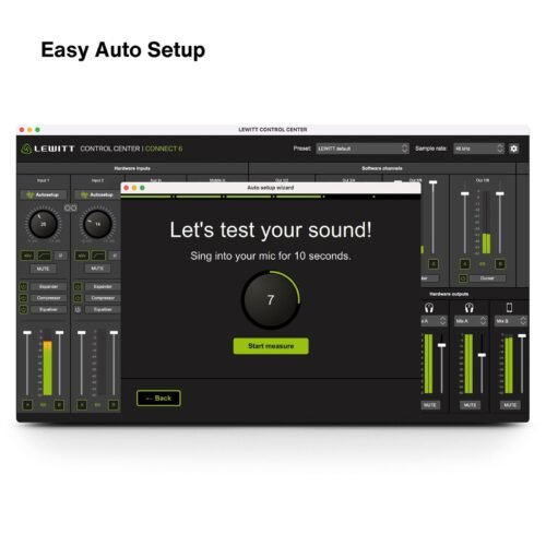 Lewitt Connect 6 USB-C Audio Interface Lewitt Connect 6 USB-C Audio Interface