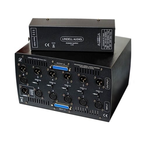 Lindell Audio 506 Power MKII 6-Slot 500 Series Chassis