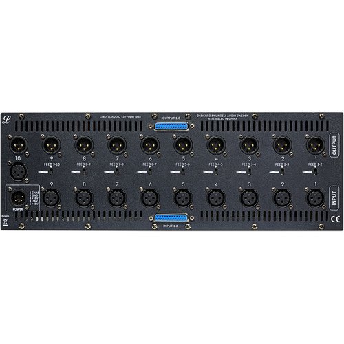 Lindell Audio 510 Power MKII 10-Slot 500 Series Chassis