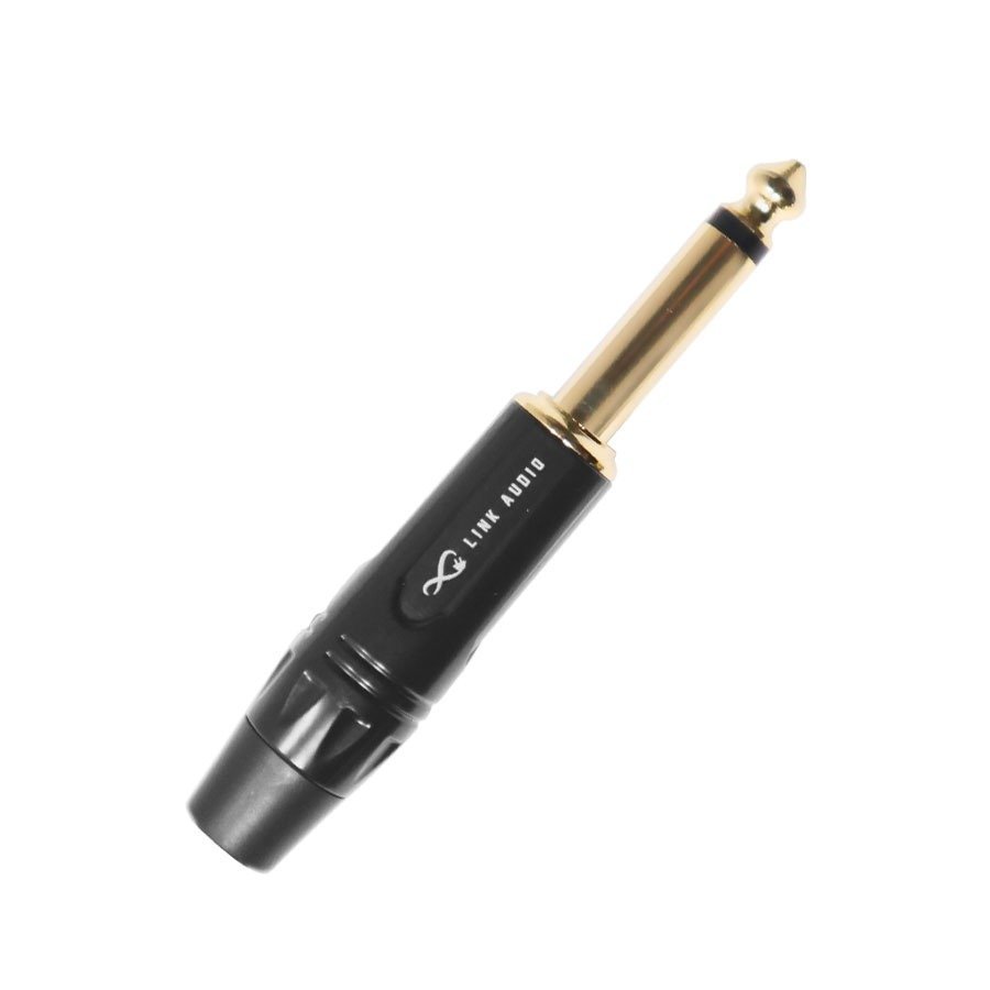 Link-Audio-6.35MM-Mono-Gold-Pin-Connector-2-1.jpg Link Audio 6.35MM Mono Gold Pin Connector