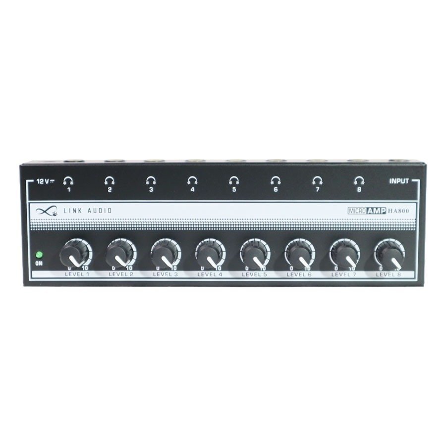 Link Audio HA800 8Channel Studio Headphone Amplifier