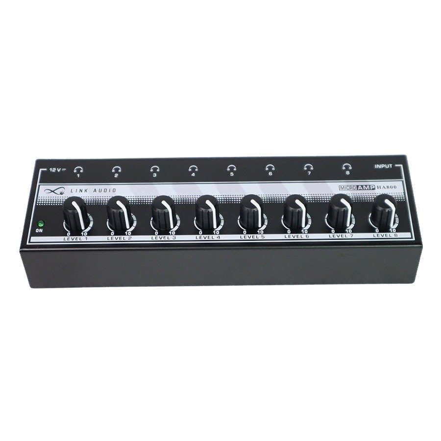 Link Audio HA800 8Channel Studio Headphone Amplifier
