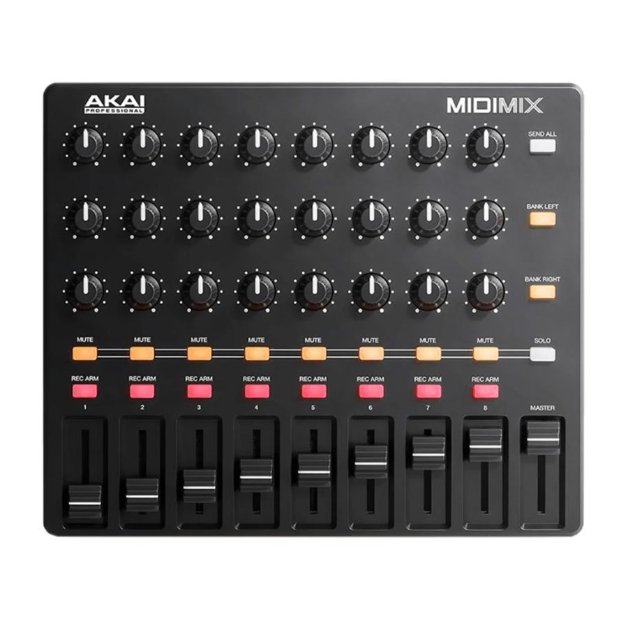 Akai Professional MIDImix Portable Compact High-Performance Mixer and Daw Controller