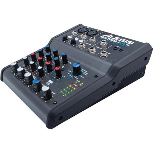 Alesis Multimix 4 USB FX |Four-Channel USB Audio Mixer with Effects