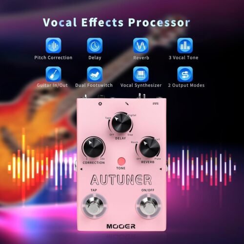 Mooer Autuner MVP1 | Pitch Correction Vocal Effect Pedal