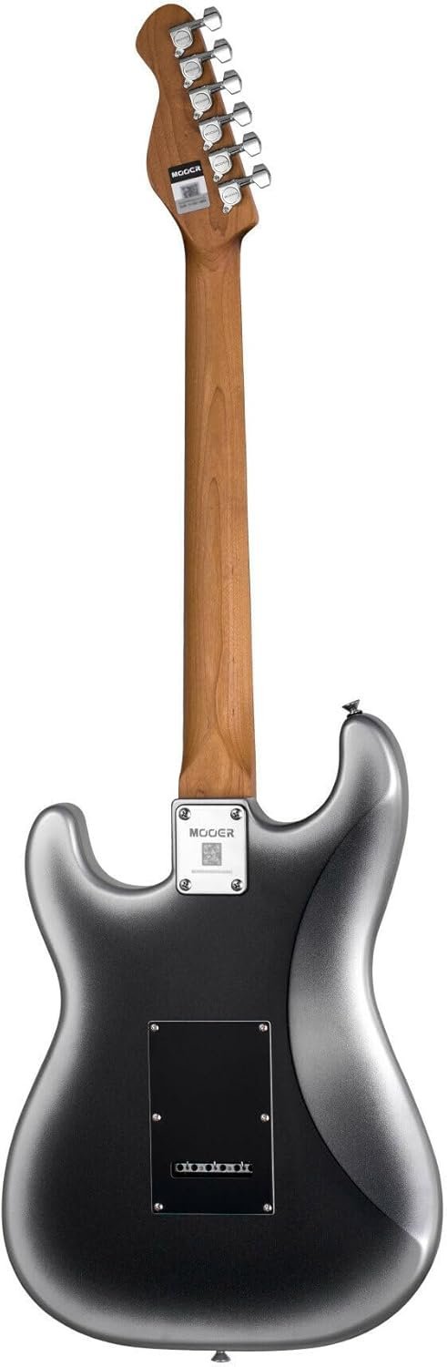 MOOER MSC10 Pro Electric Guitar (Dark Silver)