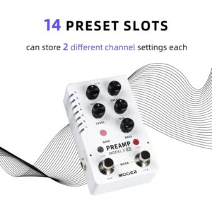 MOOER Preamp X2 1 Mooer PREAMP Model X2 Digital PreAmp Pedal
