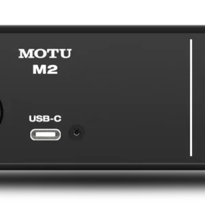 Motu M2 2x2 USB-C Audio Interface with Ableton Live Lite