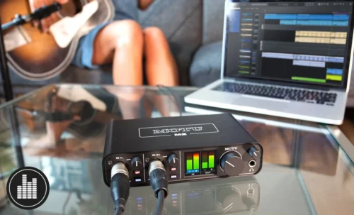Motu M2 2x2 USB-C Audio Interface with Ableton Live Lite
