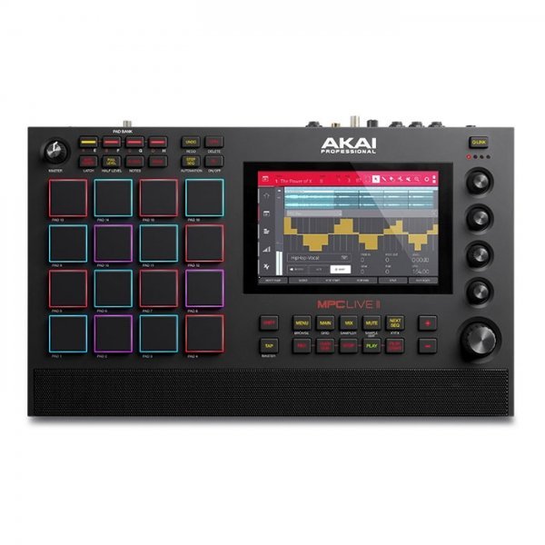 Akai Professional MPC Live II Standalone Sampler and Sequencer with Built-In Monitors