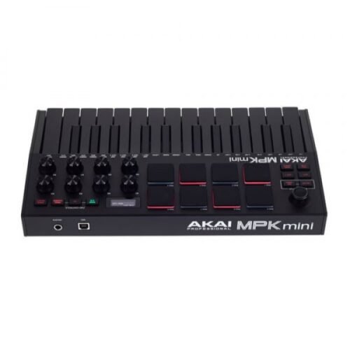 MPK-Mini-MK3-black-3-1.jpg Akai MPK Mini MK3 Limited Edition Black Compact Keyboard And Pad Controller- Product is Discontinued