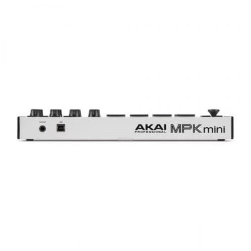 MPK-Mini-MK3-white-4.jpg Akai MPK Mini MK3 Limited Edition White Compact Keyboard And Pad Controller- Product is Discontinued