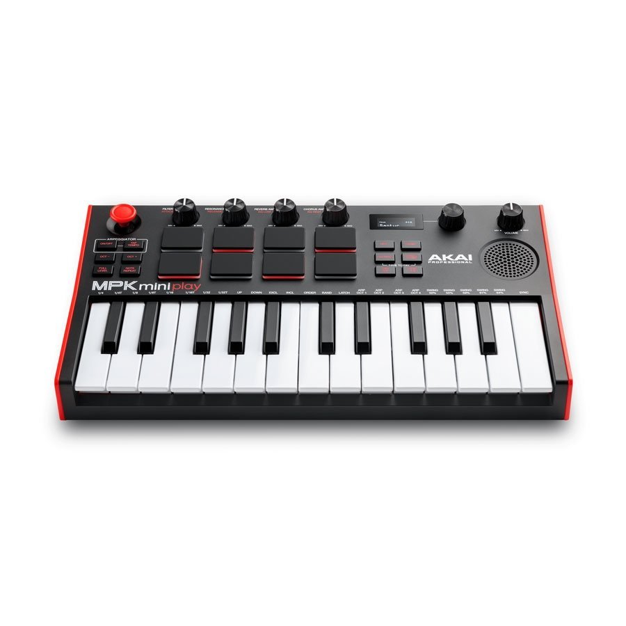 MPK-Mini-Play-MK3-2.jpg Akai MPK Mini Play MK3 Midi Controller Keyboard with Built-in Speakers