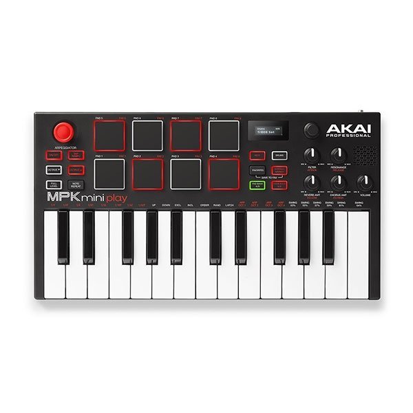 Akai MPK Mini Play Midi Controller Keyboard With Built-in Speakers