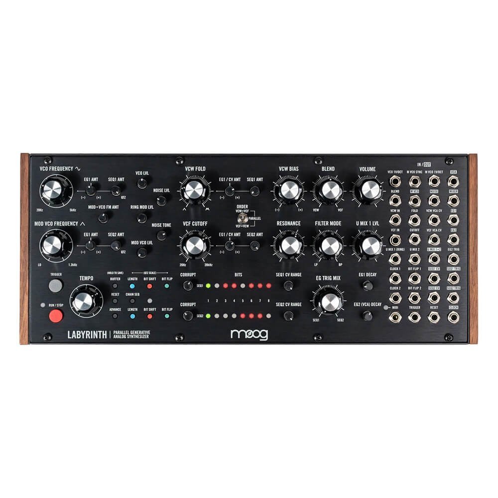 Moog Labyrinth Semi-modular Parallel Generative Analog Synthesizer