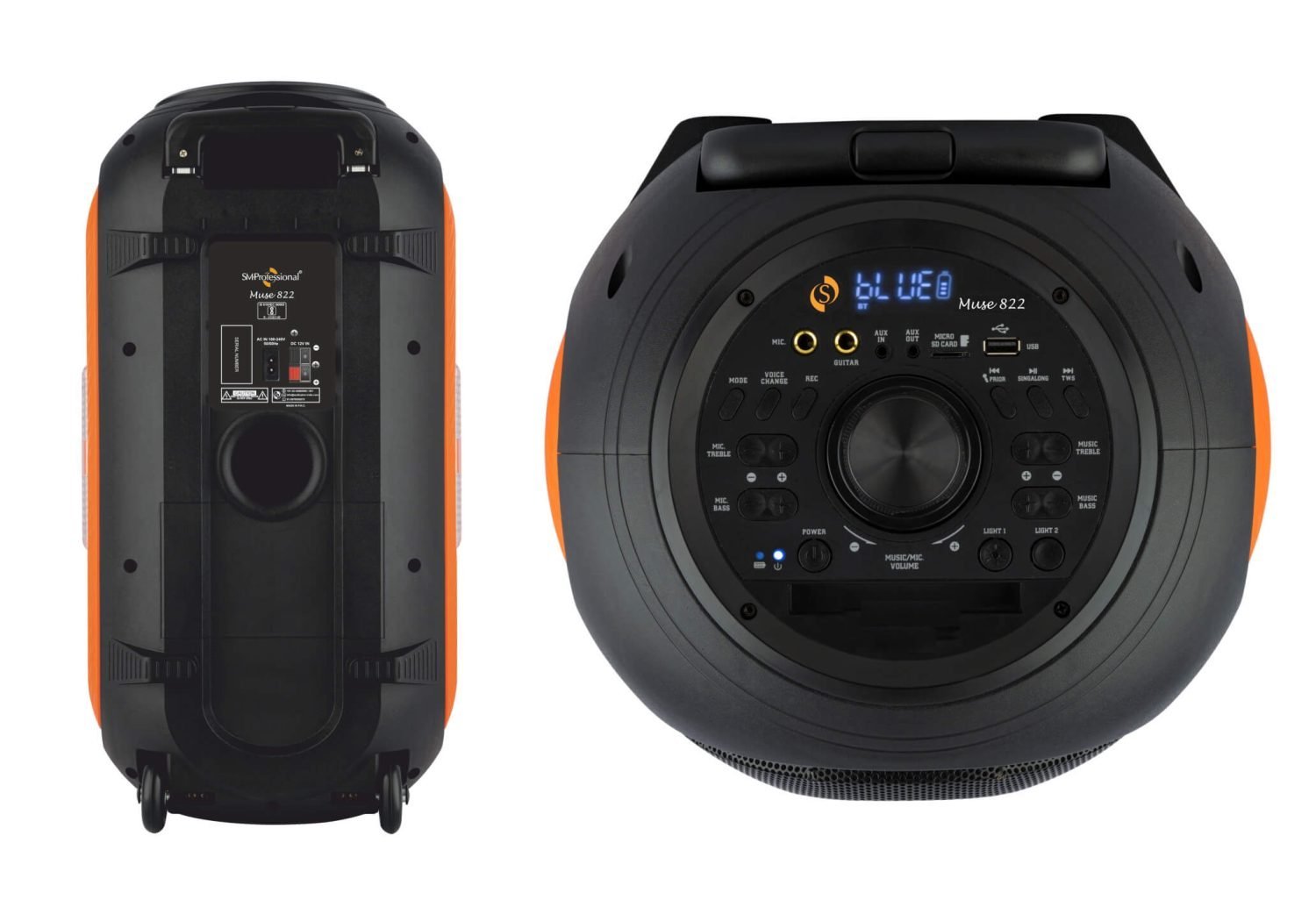 STUDIOMASTER Professional Muse 822 Premium Portable Party Speaker