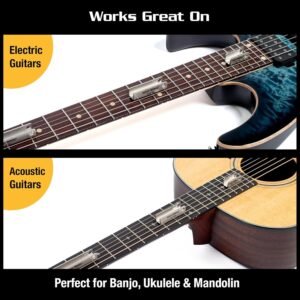 Music Nomad U-File Single Fret Leveler, 3-Pack MN813