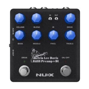 NBP-5-Pedal.jpg Nux Melvin Lee Davis Bass Preamp Plus DI NBP-5 Pedal