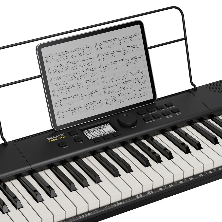NEK-100-4.jpg NUX NEK-100 61-Key Portable Keyboard