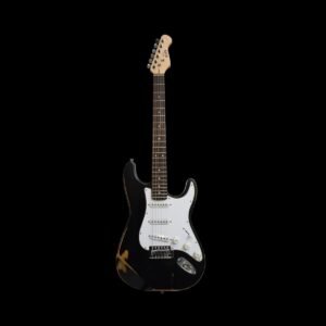 NEWEN-NEW-RLC-ST-Relic-Stratocaster-Style-Electric-Guitar-Black.jpg NEWEN NEW-RLC-ST Relic Stratocaster Style Electric Guitar - Black