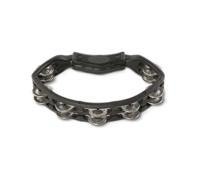 Natal NS102T Spirit Handheld Tambourine, Black
