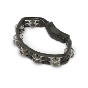 Natal NS102T Spirit Handheld Tambourine, Black