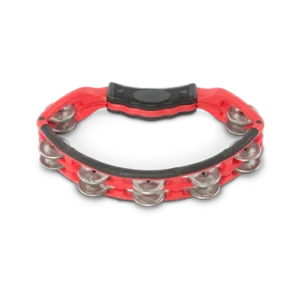 Natal NS102TR Spirit Handheld Tambourine, Red