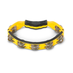 NS102TY-2-1.webp Natal NS102TY Spirit Handheld Tambourine, Yellow