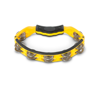 NS102TY-2-1.webp Natal NS102TY Spirit Handheld Tambourine, Yellow