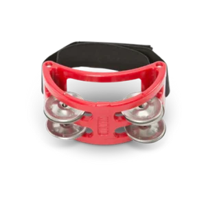 Natal NTFTR Foot Tambourine, Red