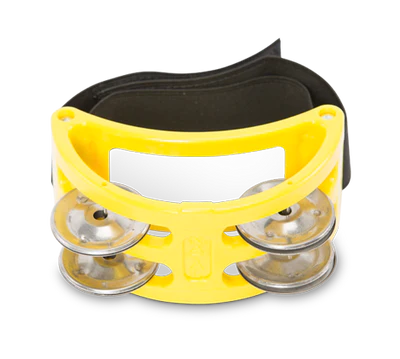 NTFTY-2.webp Natal NTFTY Foot Tambourine, Yellow