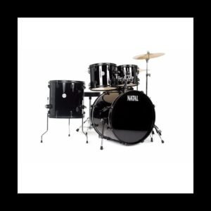 Natal K-EVB-UF20 Evolution Fusion 5-Piece Acoustic Drum Kit with Hardware& Cymbals