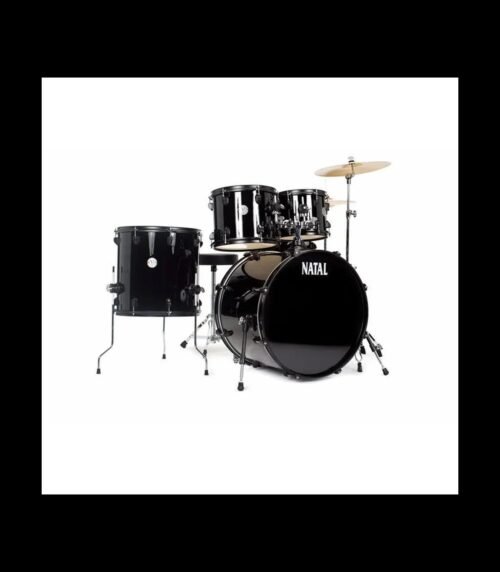 Natal K-EVB-UF20 Evolution Fusion 5-Piece Acoustic Drum Kit with Hardware& Cymbals