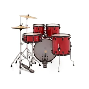 Natal K-EVB-UF20 Evolution Fusion 5-Piece Acoustic Drum Kit with Hardware& Cymbals - Red