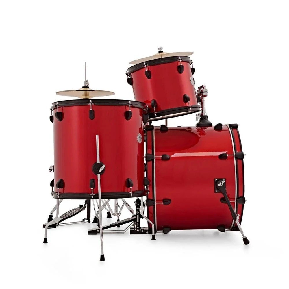Natal-K-EVB-UF22-Evolution-5-Piece-Shell-Pack-Acoustic-Drum-Kit-with-Hardware-Cymbals-Red-1.jpg Natal K-EVB-UF22 Evolution 5-Piece Shell Pack Acoustic Drum Kit with Hardware & Cymbals - Red