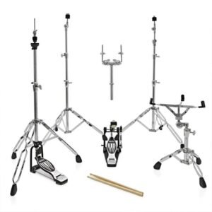 Natal-KAR-F20-Arcadia-Series-Fusion-20-5-Piece-Shell-Pack-Acoustic-Drum-Kit-with-Hardware-amp-Stands-Black-2.jpg Natal KAR-F20-BLS Arcadia Series Fusion 20 5-Piece Shell Pack Acoustic Drum Kit with Hardware & Stands
