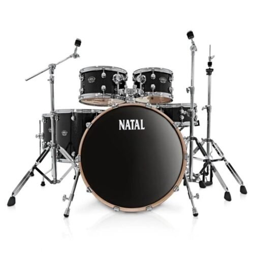 Natal-KAR-F20-Arcadia-Series-Fusion-20-5-Piece-Shell-Pack-Acoustic-Drum-Kit-with-Hardware-amp-Stands-Black-3.jpg Natal KAR-F20 Arcadia Series Fusion 20 5-Piece Shell Pack Acoustic Drum Kit with Hardware & Stands - Black