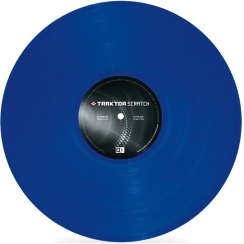 Native Instruments TRAKTOR Scratch Control Vinyl Mark2 Blue