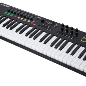 Nektar Impact LX49 mk3 MIDI Keyboard Controller | 49 Key Velocity-Sensitive Keyboard with DAW Integration, Pads, Faders, Encoders, Scale & Chord Mode, NKS Support, Compatible with Mac/PC