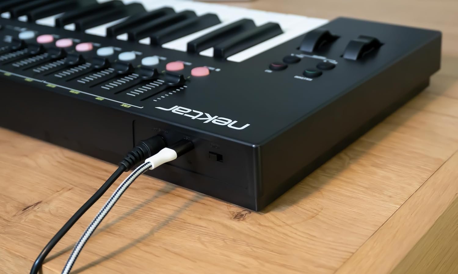 Nektar Impact LX49 mk3 MIDI Keyboard Controller | 49 Key Velocity-Sensitive Keyboard with DAW Integration, Pads, Faders, Encoders, Scale & Chord Mode, NKS Support, Compatible with Mac/PC