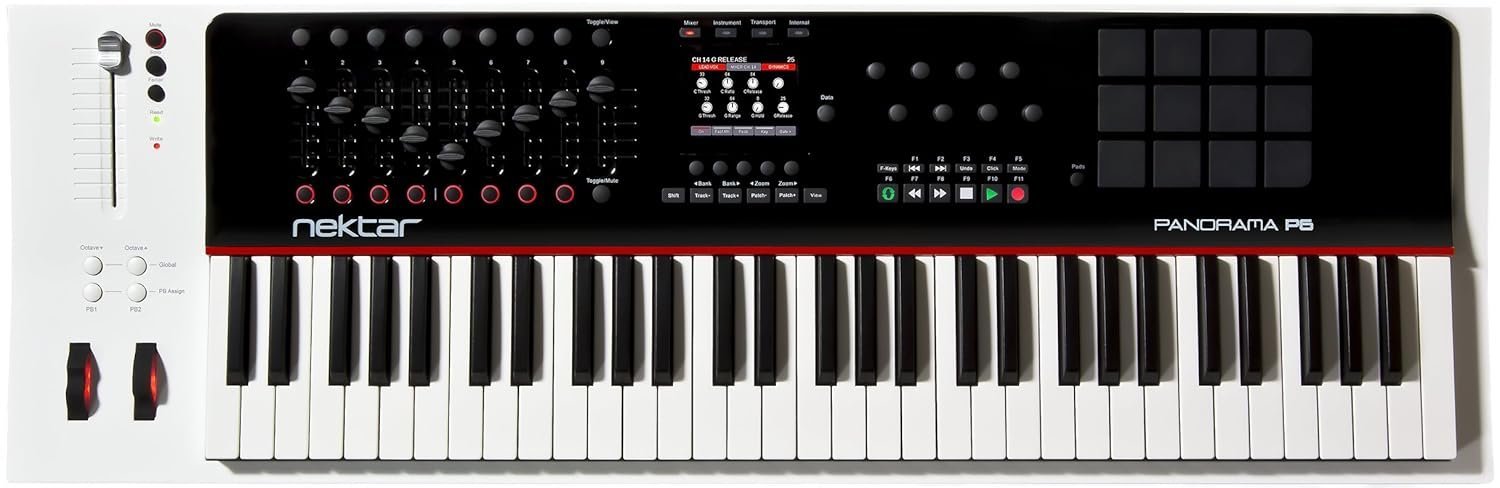 Nektar Panorama P6 61-key MIDI Controller Keyboard