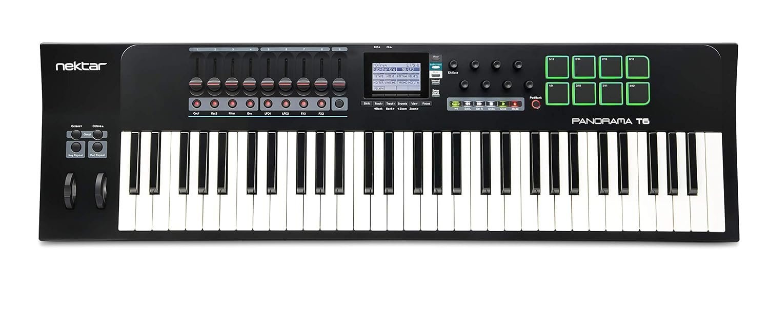 Nektar Panorama T6 61 Keys MIDI Controller Keyboard