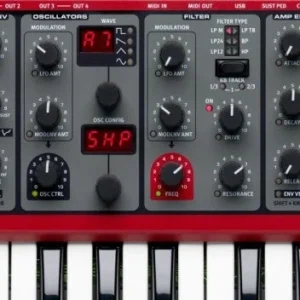 Nord Lead A1 49 2 Nord Lead A1 49-Key Analog Modeling Synthesizer